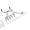 Крючок одинарный, хром KTO-SH50-250SX