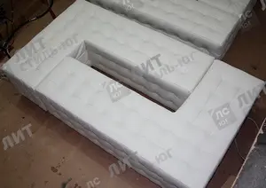 Банкетка (пуфик) для колонны