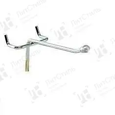 Крючок одинарный, хром KTO-SH50-250SX