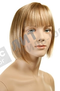 Парик детский, искусственный, с челкой, прямые волосы средней длины